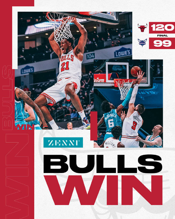 公牛横扫黄蜂,拉文砍下33分 公牛横扫黄蜂,拉文砍下33分