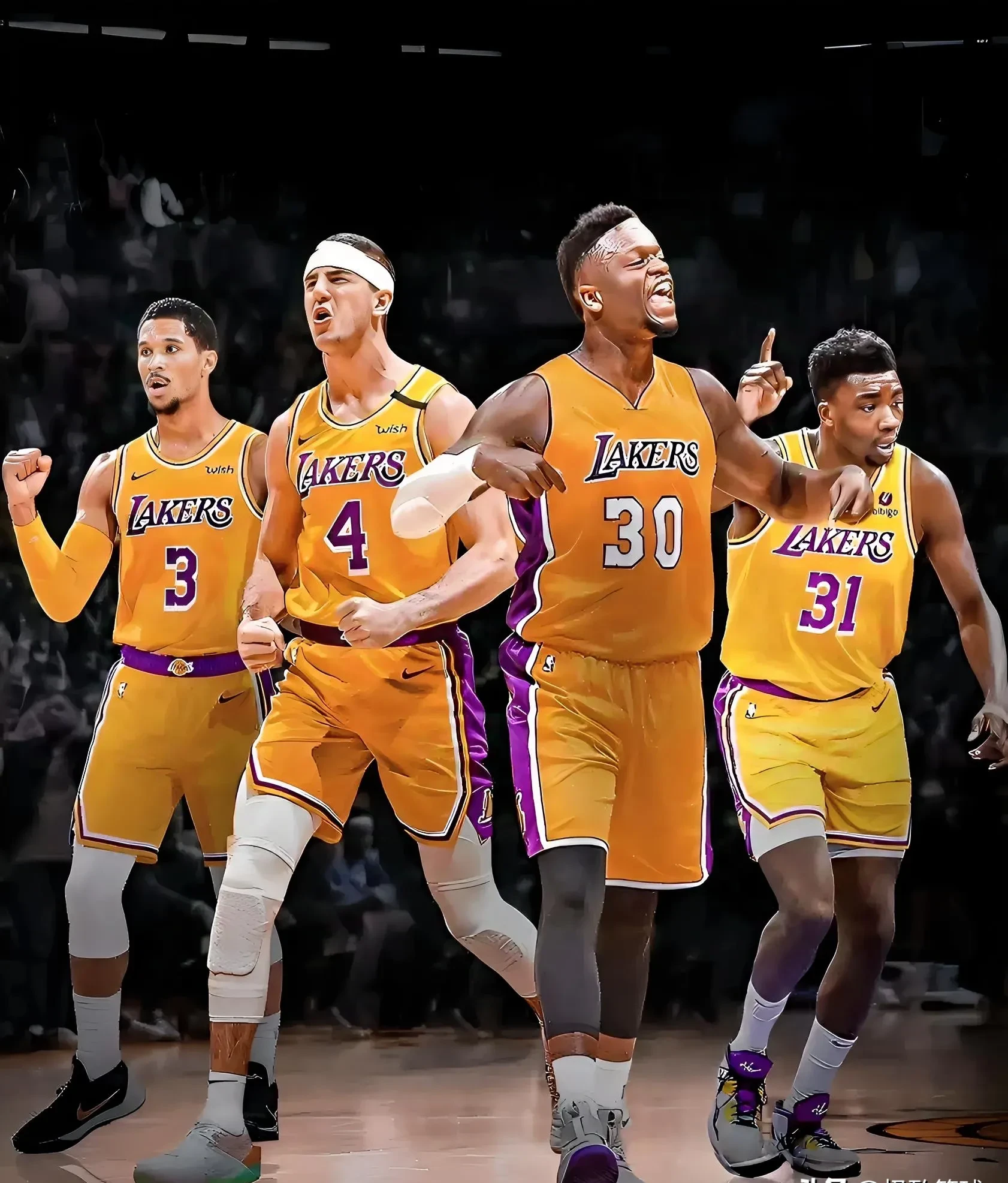 湖人核心伤愈归来,球队士气大振 湖人核心伤愈归来,球队士气大振